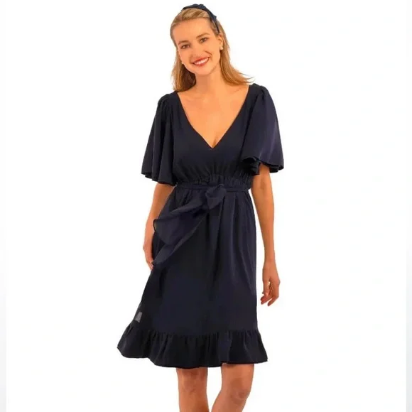 New w Tag: Gretchen Scott Melody Dress. Black. Size 6 - Picture 3 of 13